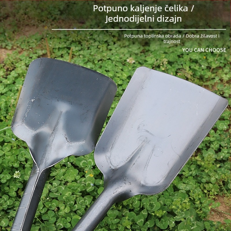 Izuzetno debela lopata za vatru za kućnu upotrebu, otporna na visoke temperature, zgušnjena lopata za tradicionalne štednjake, mala lopata za peć na ugljen