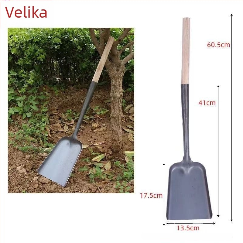 Izuzetno debela lopata za vatru za kućnu upotrebu, otporna na visoke temperature, zgušnjena lopata za tradicionalne štednjake, mala lopata za peć na ugljen