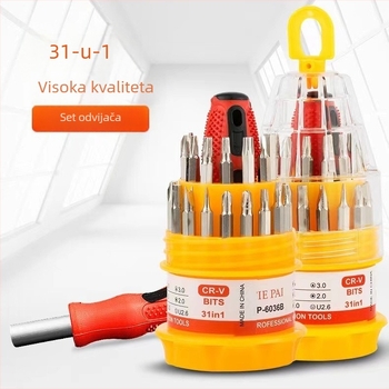 31-u-1 magnetski odvijač za popravak i rastavljanje mobitela