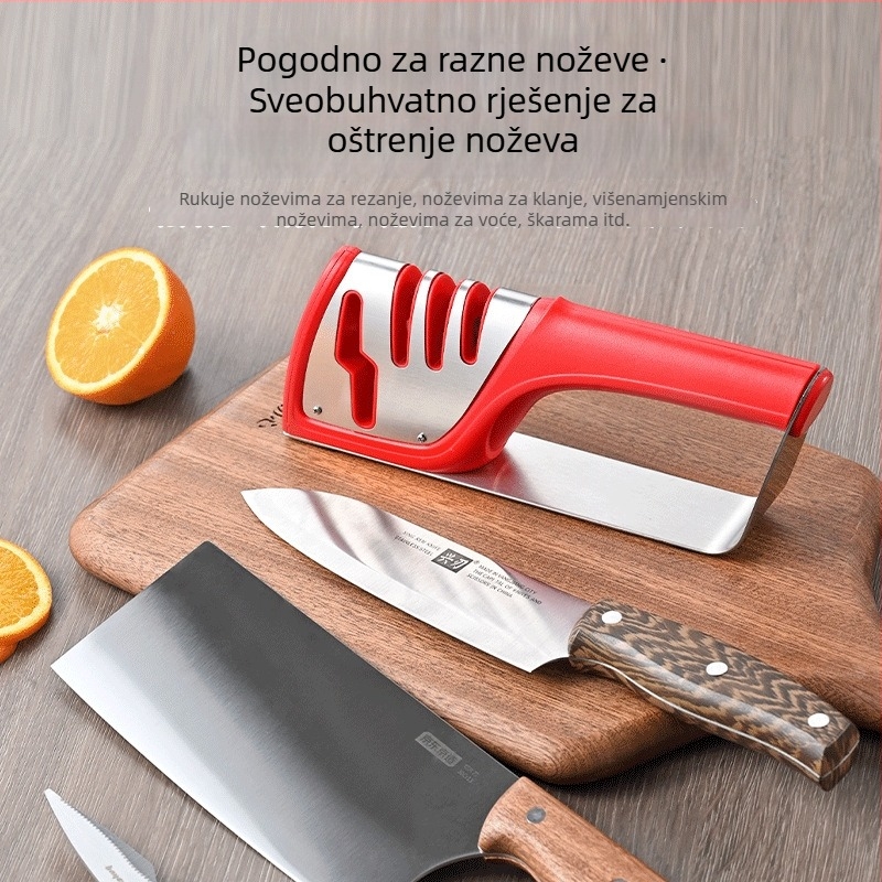 Diamantska brusna ploča za nože – za kućnu upotrebu, prijenosna, dvostrano oštrenje