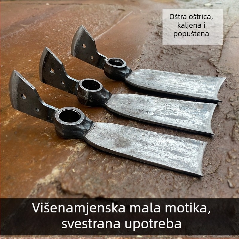 Višenamjenski alat za vrt: kopanje, piljenje drveta, prozračivanje tla, kopanje bambusovih izdanka, sadnja povrća, ribolov i berba cordyceps.