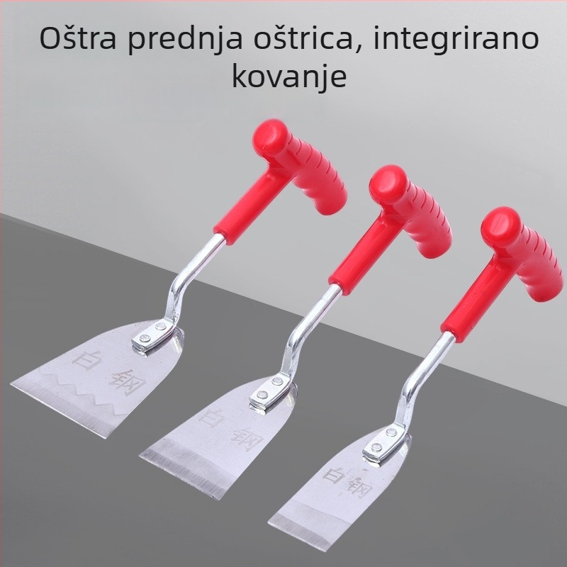 Vrtna lopata za kopanje povrća i češnjaka, mala metalna lopata za sadnju cvijeća, uklanjanje korova i presađivanje