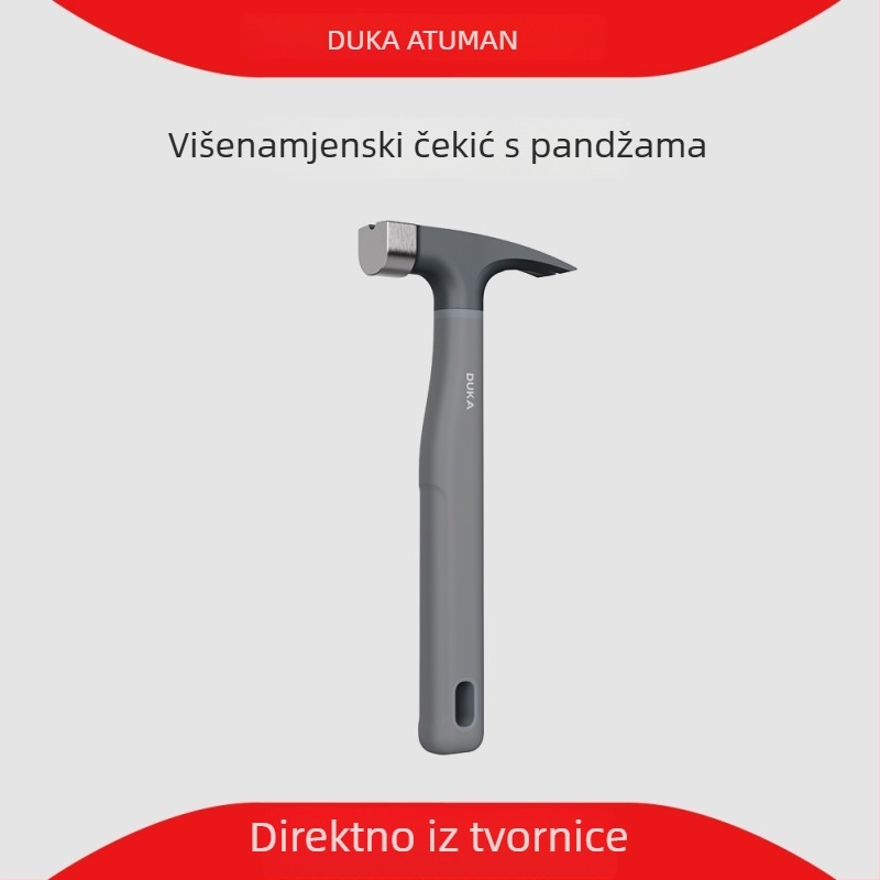 Duka Duke čekić s kandžom, glava od visokougljičnog čelika, izdržljiv ručni alat