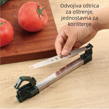 Dijamantni kamen za oštrenje, dvostrani, višefunkcionalan, novog tipa za kućnu upotrebu