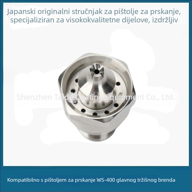 Mlaznica za pištolj za prskanje W-400 s kapom za atomizaciju WS-400, niski tlak, visoka atomizacija