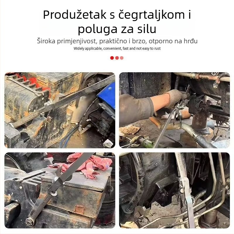 Produžni štap za ključ s momentom – dvostruka namjena