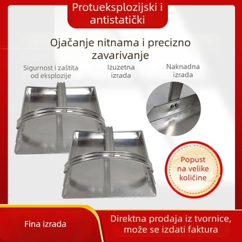 Set bakra i aluminija otporan na eksplozije za sakupljanje otpada na benzinskim postajama