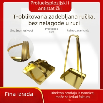 Set bakra i aluminija otporan na eksplozije za sakupljanje otpada na benzinskim postajama