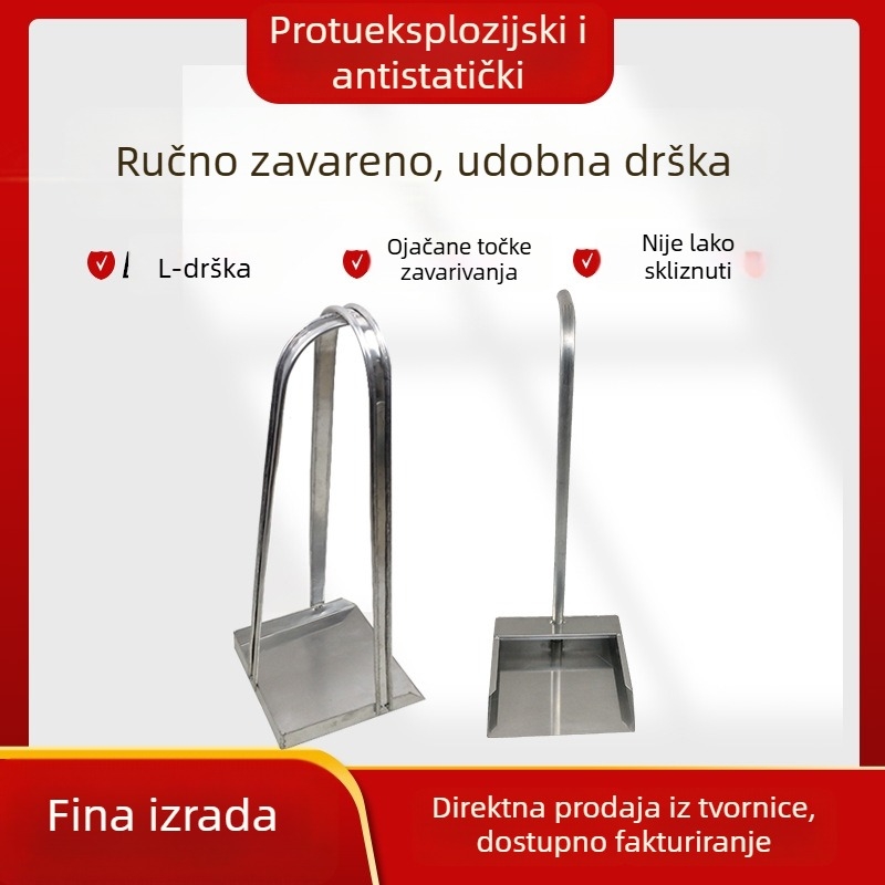 Set bakra i aluminija otporan na eksplozije za sakupljanje otpada na benzinskim postajama