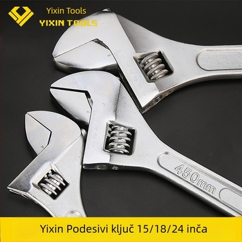 Yixin 15-inčni podesivi ključ za uštedu napora, 18-inčni i 24-inčni podesivi ključevi, alat za popravke