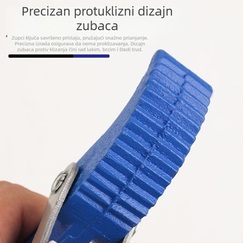 Ključ za filter ulja i set alata za demontažu s protukliznim držačem za cijevi ulja