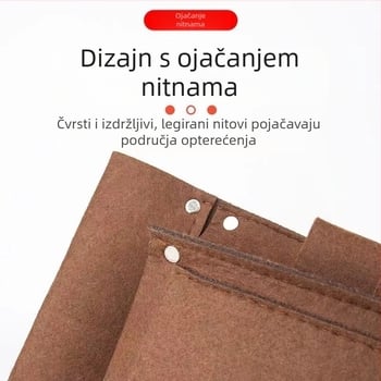 Torba za ekser za stolare i građevinske radnike, izdržljiva torba za alat s kaišem i kutijom za ekser