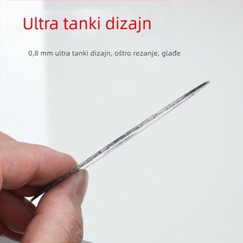Set od tri lista za rezanje pločica, ultra-tanki 0,8 mm, za vitrifikirane pločice i mramor