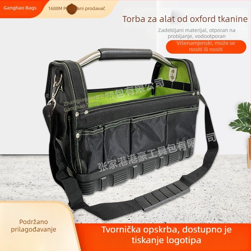 Prijenosna platnena torba za alate za drvo i hardver – višenamjenski kut za alat za pohranu