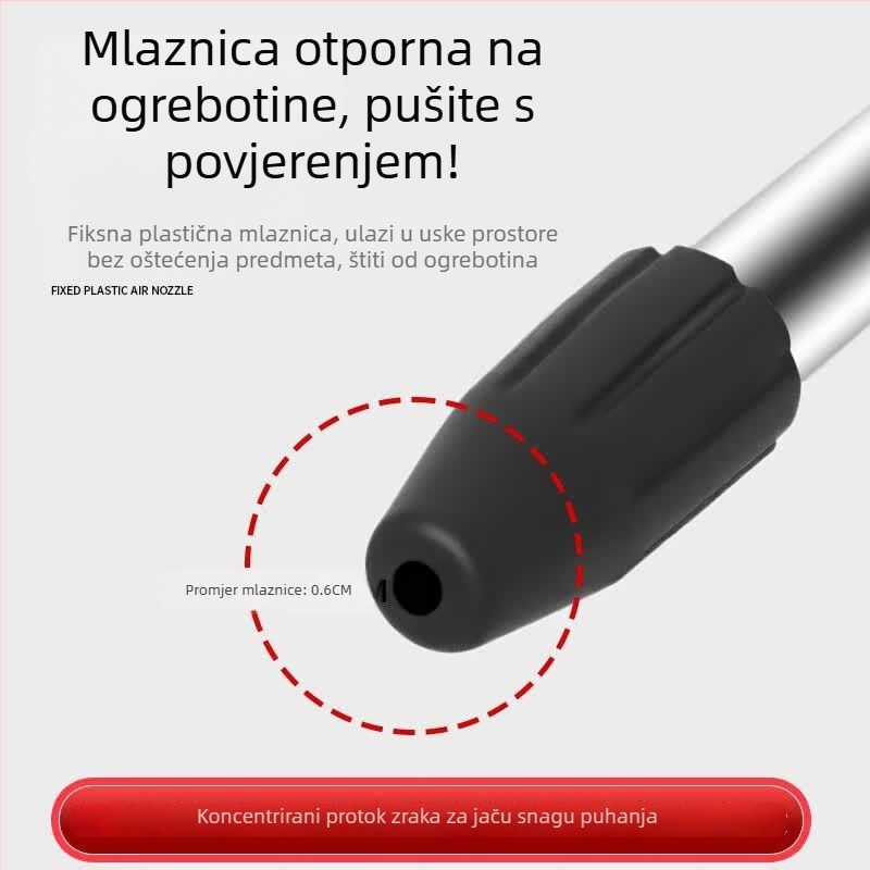 Deli pneumatski pištolj za puhanje prašine i zraka DL7631 DL-XQ01 XQ02 XQ04Z DL-XQ05Z