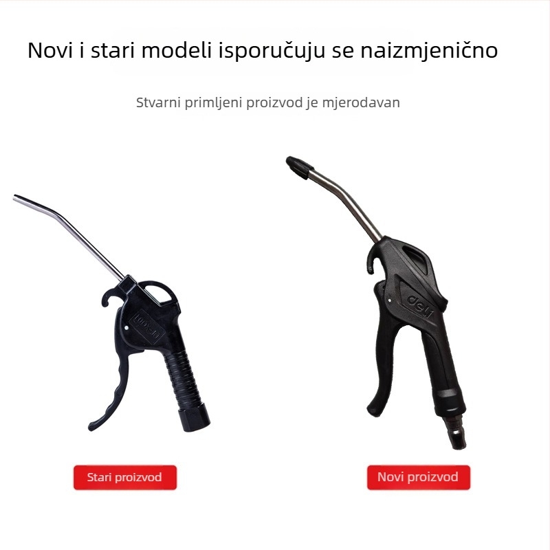 Deli pneumatski pištolj za puhanje prašine i zraka DL7631 DL-XQ01 XQ02 XQ04Z DL-XQ05Z