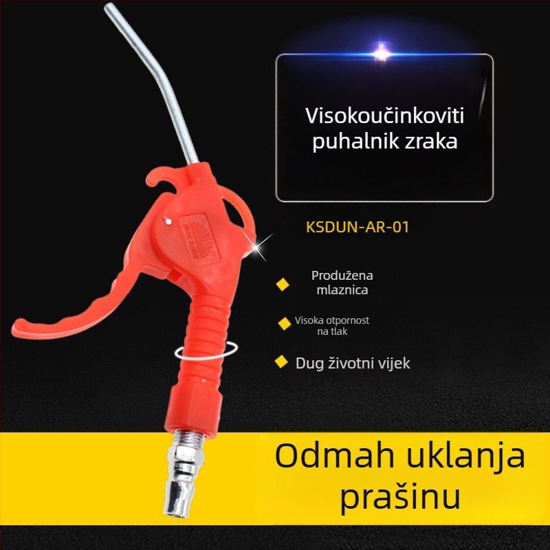 Kashton KD-989 Pneumatski alat za uklanjanje prašine visokog tlaka — metalni zračni pištolj