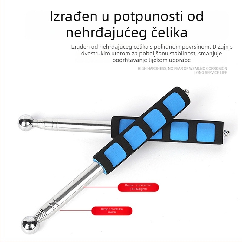 Teleskopski čekić za provjeru šupljih pločica na zidovima