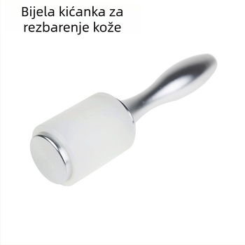 Čekić za izradu kože s nylon glavom i aluminijskom drškom, okrugla glava, 18,5 cm