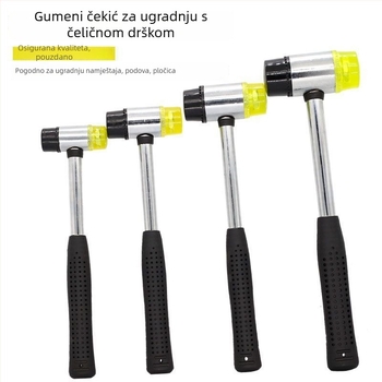 Gumeni čekić, mali čekić za montažu, postavljanje pločica i izradu nakita
