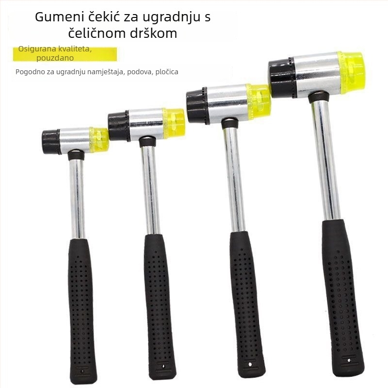 Gumeni čekić, mali čekić za montažu, postavljanje pločica i izradu nakita