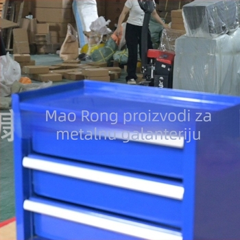 Prilagođena kutija za alate s tri ladice i složenim sustavom pohrane, velikog kapaciteta, prijenosna
