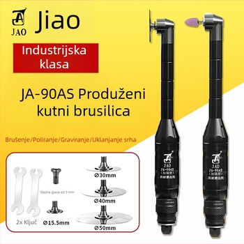 JAO industrijske razine pneumatski produženi kutni brusilica JA-90AS za poliranje i brušenje kalupa šupljine, otporna na habanje