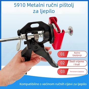 Pištolj za brtvilo 5910 – specijalno namijenjen za seriju 5910, ručni brtvilo pištolj za automobilni motor