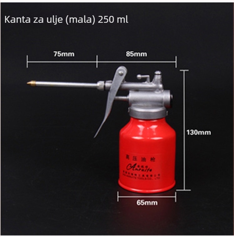 Visokotlačna posuda za ulje s ručnom pumpom