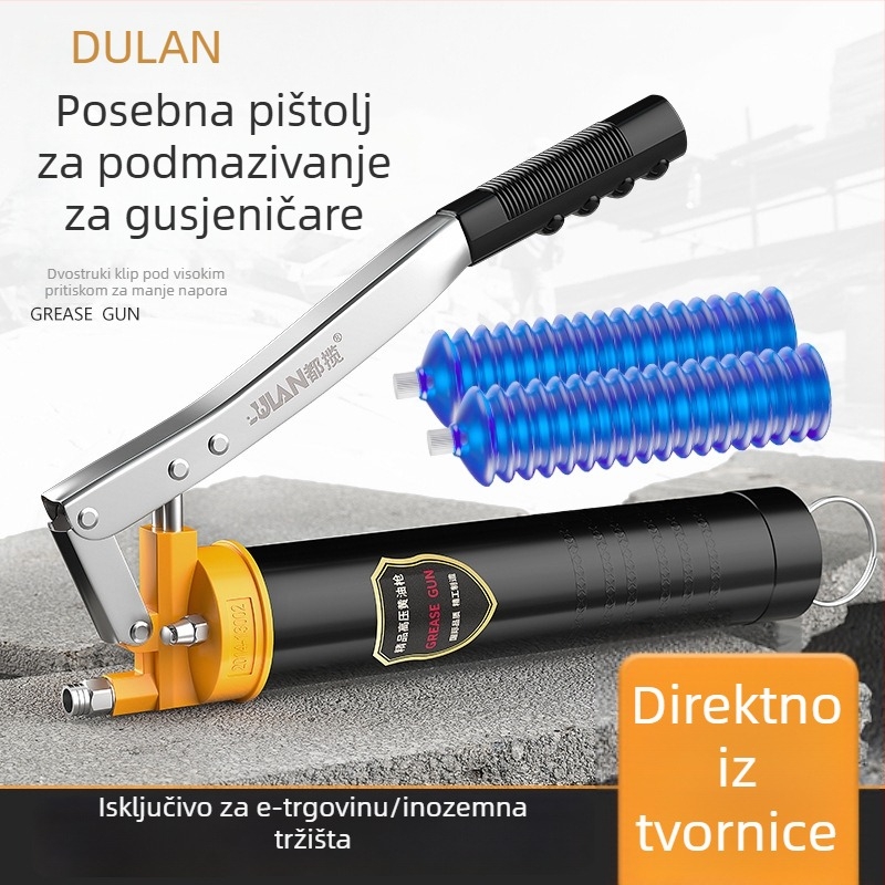 Ručni visokotlačni pištolj za podmazivanje Caterpillar strojeva – alat za podmazivanje bagera