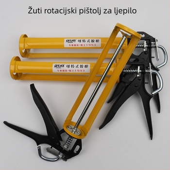 Okretni pištolj za ljepilo za silikon i ljepilo za staklo
