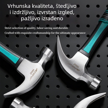 Čekić s TPR ručkom, potpuno plastičan, protuklizni, jedinstveni drvosječni čekić