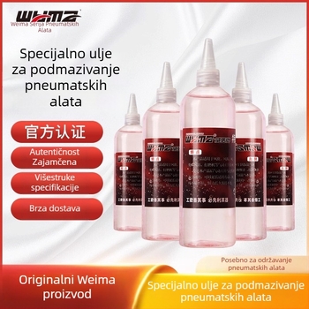 WYMA Mazivo za pneumatske alate: za zračne brusilice, zračne pištolice za nokte i zračne bušilice – ulje za održavanje pneumatskih alata