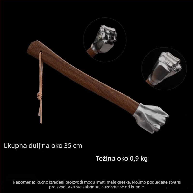 Višenamjenski čekić za samoobranu od visokougljičnog nehrđajućeg čelika, za kampiranje na otvorenom