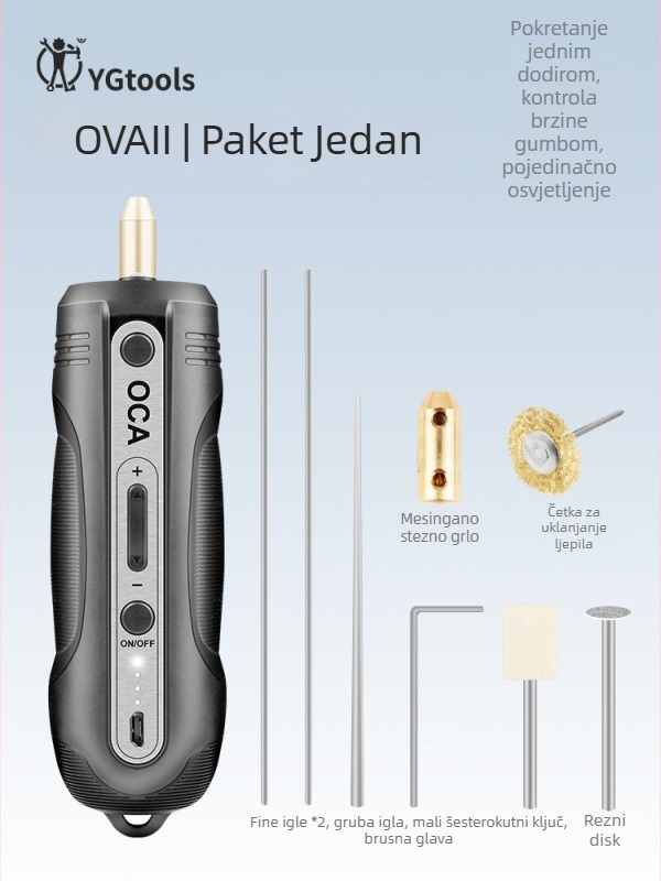YGtools Električni stroj za uklanjanje ljepila za popravak mobilnih telefona i tableta