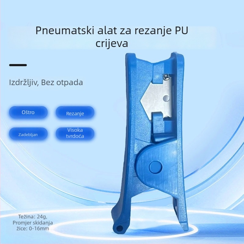 Klešta za skidanje izolacije žica, pneumatski alat, rezač PU cijevi za zrak
