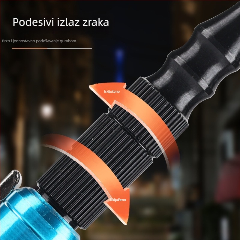 Podesivi pištolj za izduvavanje prašine — prenosni pneumatski zračni pištolj s cijevi