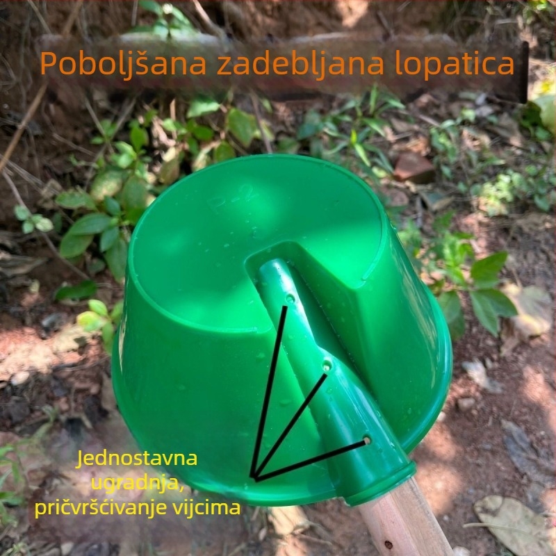 Novi model poljoprivinske žlice za gnojivo, debela plastična žlica za vodu za navodnjavanje, plastični alat za zalijevanje cvijeća i gnojidbu, višenamjenska