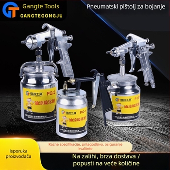 Steel Special pneumatski pištolj za bojanje, visoka atomizacija, za automobile i namještaj — industrijski pištolj za bojanje