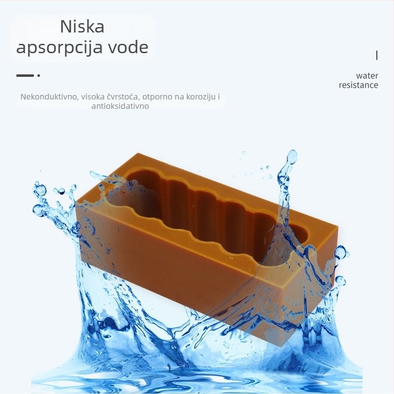 Držač baterija 18650/26650/32650, dvostruki red, integrirani fiksni držač litijevih baterija