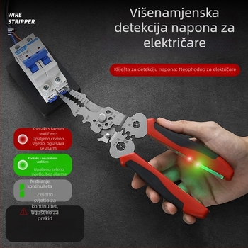 Fengxiang Višenamjenski klešta za uklanjanje izolacije žica, rezanje i krimpanje