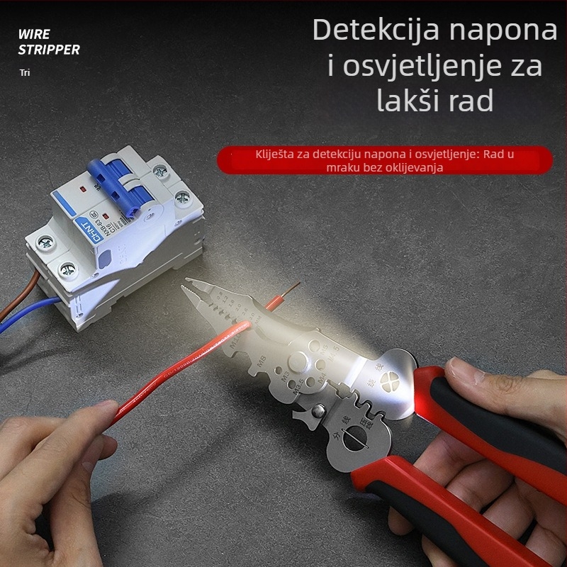 Fengxiang Višenamjenski klešta za uklanjanje izolacije žica, rezanje i krimpanje