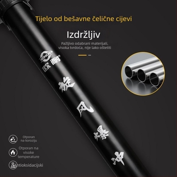 Onai aluminijski ručni visokotlačni inflator za električna vozila, 160 psi, duljina 830 mm