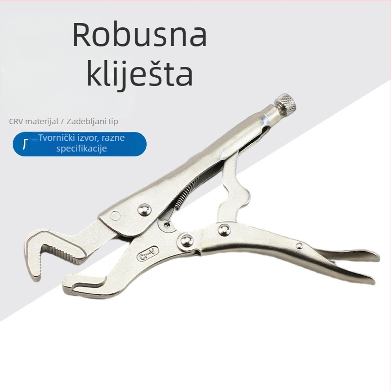 Teške automatski zatvaračke kliješta s kljunom orla za zavarivanje, višenamjenska zaključavajuća kliješta za posebne oblike