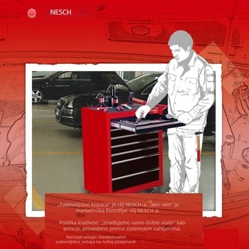 Naishi set ručnih pilnika, 6 komada, razni čelični pilnici, duljine 3 inča, 4 inča, 5 inča - modeli 932013 932014 932015