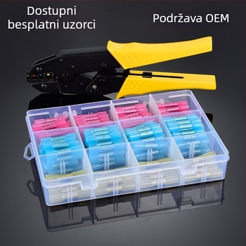 200 kom vodootpornih završnih konektora s termičkim omotačem i set kliješta za presovanje