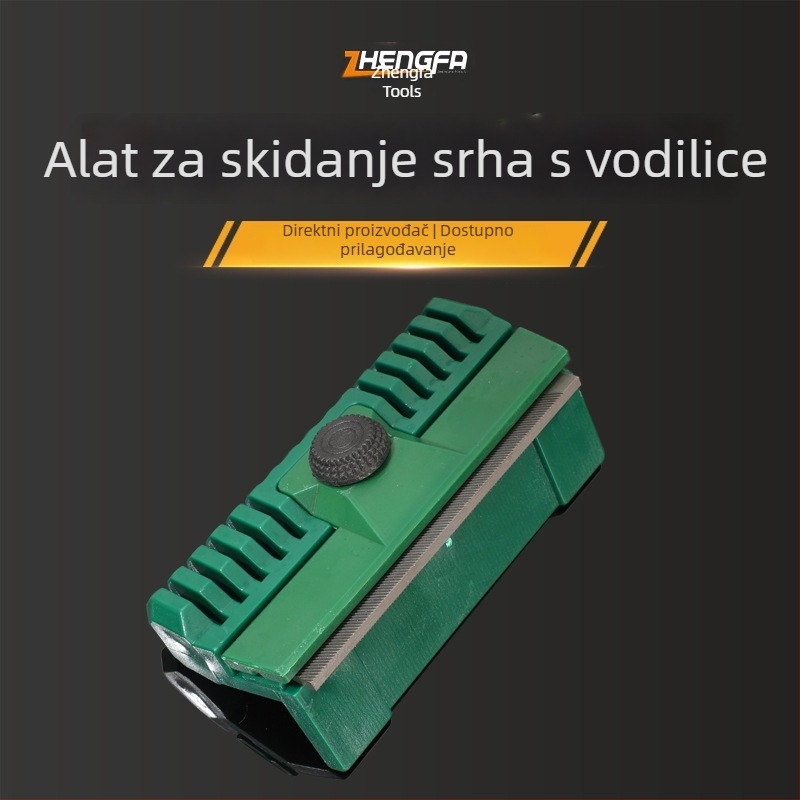 Set alata za uklanjanje oštrica i brušenje s vodilnom pločom
