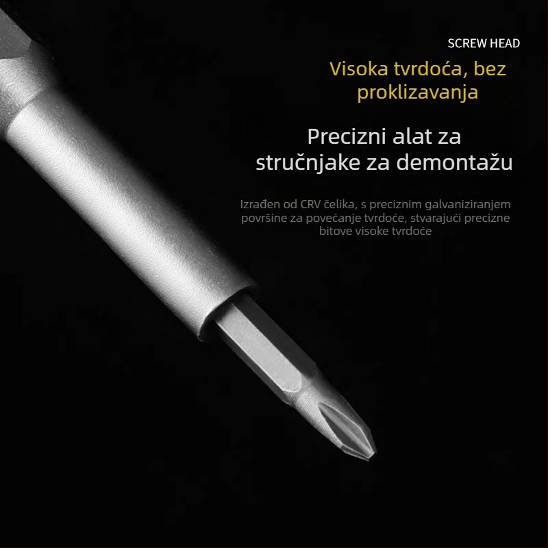 Set odvijača za profesionalni demontažu i precizne popravke mobilnih telefona i prijenosnih računala