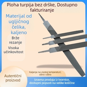 Set fajlova: plosni, kružni, trokutasti, polukružni, drvnoobradbeni fajl, fajl za izravnavanje