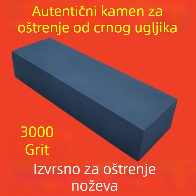 Diamantski dvostrani kamen za oštrenje kuhinjskih noževa – grubo i fino zrno